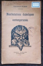 Livre manifestations diaboliqu d'occasion  Ploërmel