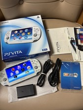 Cartões AR Sony PS Vita PCH-1000 branco cristal modelo Wi-Fi completo na caixa Japão comprar usado  Enviando para Brazil
