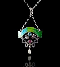 Jugendstil collier 1920 gebraucht kaufen  Zweibrücken