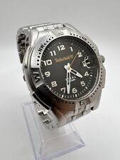 Relógio de quartzo masculino prata aço 100 m Timberland esportivo ao ar livre comprar usado  Enviando para Brazil