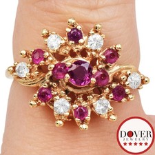 ruby 14k gold ring for sale  Miami