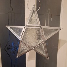 Silver hanging star for sale Silver hanging star for sale  ACCRINGTON