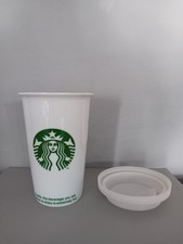 Starbucks cup white for sale  PONTYCLUN