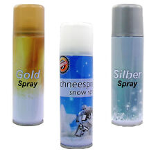 Silber gold schneespray gebraucht kaufen  Straubenhardt