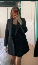 Blazer long noir d'occasion  Muzillac