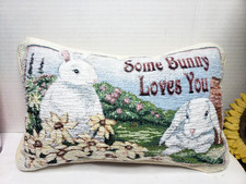 Needlepoint taperstry pillow for sale  Saginaw