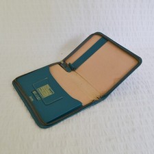 Vintage blue leather for sale  NOTTINGHAM