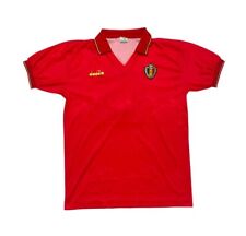 Camisa de futebol original Bélgica jogo em casa 1992-1994 Diadora #13 - Tamanho grande comprar usado  Enviando para Brazil