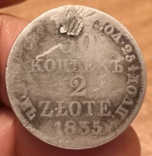 Moneta zloty 1835 usato  Olbia