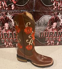 Usado, Bota Vaquera de Mujer Feminina Western Rodeio Biqueira Quadrada Botas de Cowgirl Couro  comprar usado  Enviando para Brazil