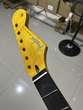 Faça você mesmo jacarandá 22 trastes cetim bordo braço de guitarra elétrica adequado para Fender Strat comprar usado  Enviando para Brazil