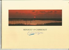 RENAULT 19 CABRIOLET CAMARGUE - 1995 / catalogue brochure prospectus dépliant comprar usado  Enviando para Brazil