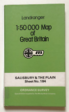 Vintage ordnance survey for sale  CHARD