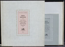 Fritz kreisler franz d'occasion  Ingwiller