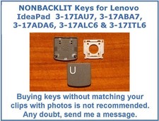 Teclado NONBACKLIT para IdeaPad 3 17IAU7 3 17ABA7 3 17ADA6 3 17ALC6 3 17ITL6 comprar usado  Enviando para Brazil