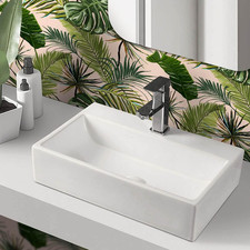 Lavabo appoggio rettangolare usato  Roma