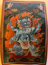 Tibetan thangka painted for sale  Monterey