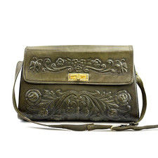 Vintage echtleder handtasche gebraucht kaufen  Gütersloh