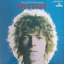 DAVID BOWIE - Homem de Palavras Homem da Música - 2015 Holanda Vinil Azul - Usado comprar usado  Enviando para Brazil