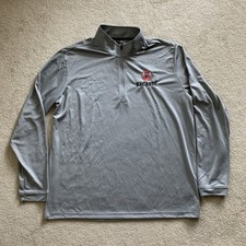 Pulôver Adidas x Bacardi Rum 1/4 zíper masculino tamanho XL logotipo golfe cinza comprar usado  Enviando para Brazil