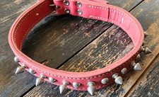 Pink leather spiked for sale  Sebec