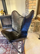 Vintage leather butterfly for sale  HUNTINGDON