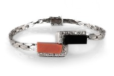 Armband diamanten koralle gebraucht kaufen  Düsseldorf
