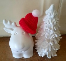 Weihnachtsdeko deko elch gebraucht kaufen  Tangstedt