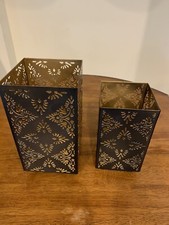 Metal candle box for sale  Groveland