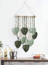 Macrame leaf wall for sale  Shipping to Ireland