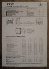 Mercedes benz 1317 for sale  BENFLEET