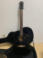 Guitarra acústica elétrica Fender CD60CE preta com estojo rígido comprar usado  Enviando para Brazil