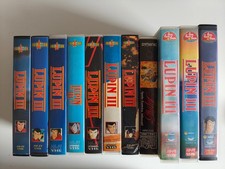 Lotto vhs lupin usato  Venezia
