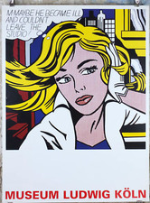 Roy lichtenstein plakat gebraucht kaufen  Irschenberg