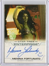 Star Trek Enterprise Season Four 4 2004 Auto Menina Fortunato as Maras comprar usado  Enviando para Brazil