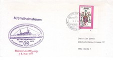 Schiffspost wilhelmshaven jahr gebraucht kaufen  Deutschland