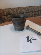 Ancien mortier pilon d'occasion  Badonviller