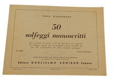 Solfeggi manoscritti ivana usato  Teramo