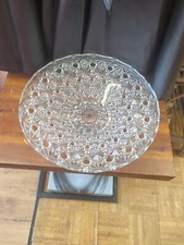 Usado, Console de vidro vintage grande EAPG LE Smith margarida e botão tigela de frutas comprar usado  Enviando para Brazil