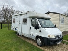 Fiat burstner motorhome for sale  ROTHERHAM