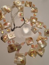 shell seed bead necklace for sale  Hanover