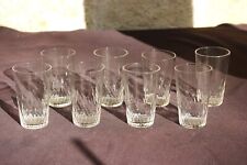 Verres gobelet cristal d'occasion  L'Étrat