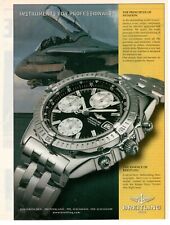 BREITLING 1884 pubblicità 1 pagina OROLOGIO Chronometer principles aviation, usado comprar usado  Enviando para Brazil