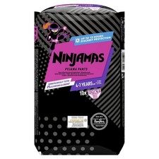 Pampers ninjama dziewczęca 17-30 kg, 10 sztuk, dla 4-7 lat na sprzedaż  PL