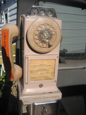Vintage phonebooth pay for sale  Clio