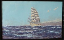Gemälde norddeutscher lloyd gebraucht kaufen  Bremen