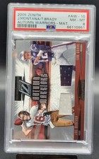 🔥 2005 Zenith Tom Brady Joe Montana AUTUMN WARRIORS CAMISA DUPLA/250 PSA 8 QUASE PERFEITO-PERFEITO comprar usado  Enviando para Brazil