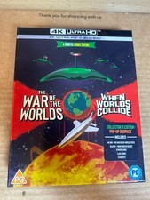 The War of the Worlds/When Worlds Collide 4K UHD Blu Ray COLLECTOR’S ED Like New segunda mano  Embacar hacia Mexico