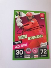 Signed topps attax for sale  FOLKESTONE