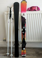 Children skis salomon for sale  LIVERPOOL